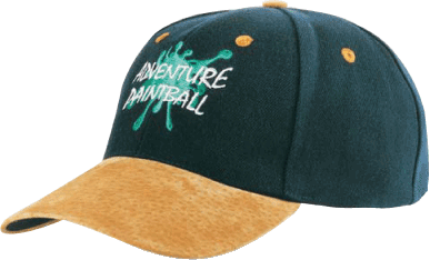 Wool Blend with Suede Peak