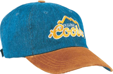 Washed Denim with Suede Peak